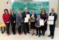 Thumbnail for the post titled: Longstanding Holy Cross Catholic School Volunteer Receives Provincial Senior Achievement Award