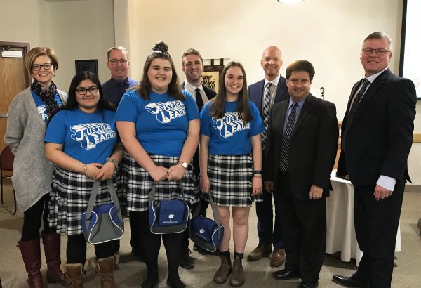 Group photo of students and teachers