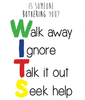 Walk away. Ignore. Talk it out. Seek help.