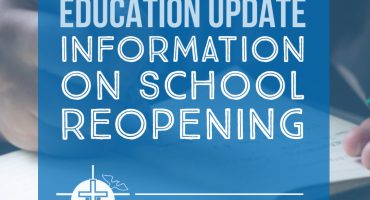 Updated Information on School Reopening