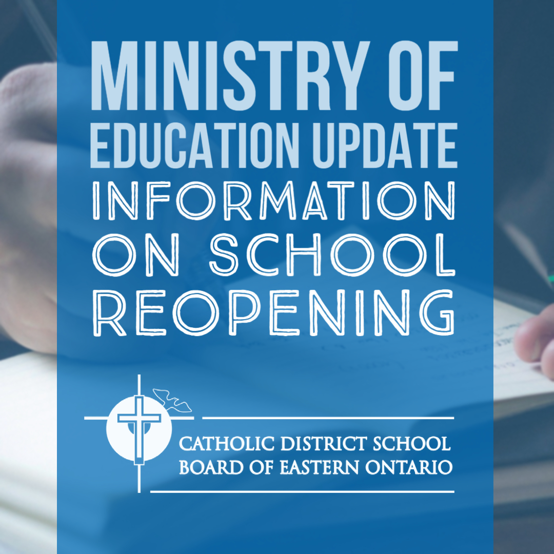 Thumbnail for the post titled: Information on School Re-opening