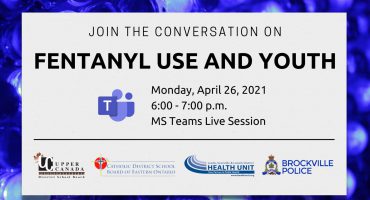 Fentanyl Use and Youth – Information Session for Parents