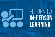 Return to in-person learning website banner