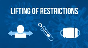 Lifting of Restrictions graphic