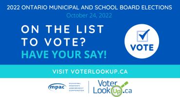 Ontario and Municipal School Board Elections