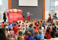Assembly at St. Gregory Catholic School.