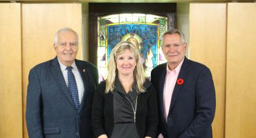 Trustees Honoured at Final Board Meeting