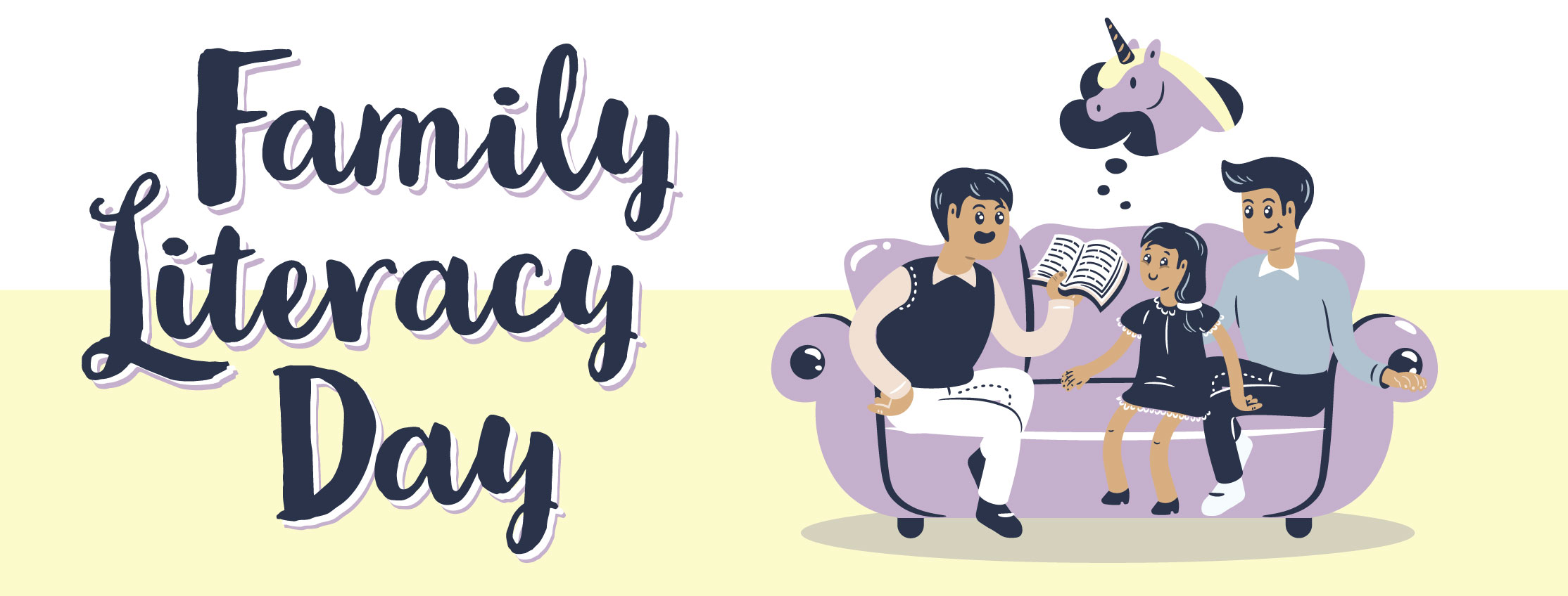CDSBEO Family Literacy Day graphic banner.