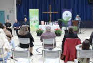 St. John Paul II Catholic School renaming ceremony.