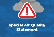 Thumbnail for the post titled: Special Air Quality Statement