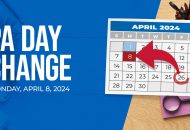 Thumbnail for the post titled: April 2024 PA Day Date Change