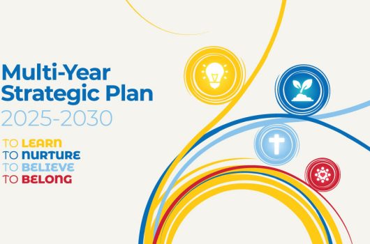 Thumbnail for the The New CDSBEO Multi-year Strategic Plan 2025-2030 page.