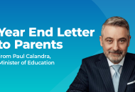 Year End Letter to Parents from Paul Calandra, Minister of Education